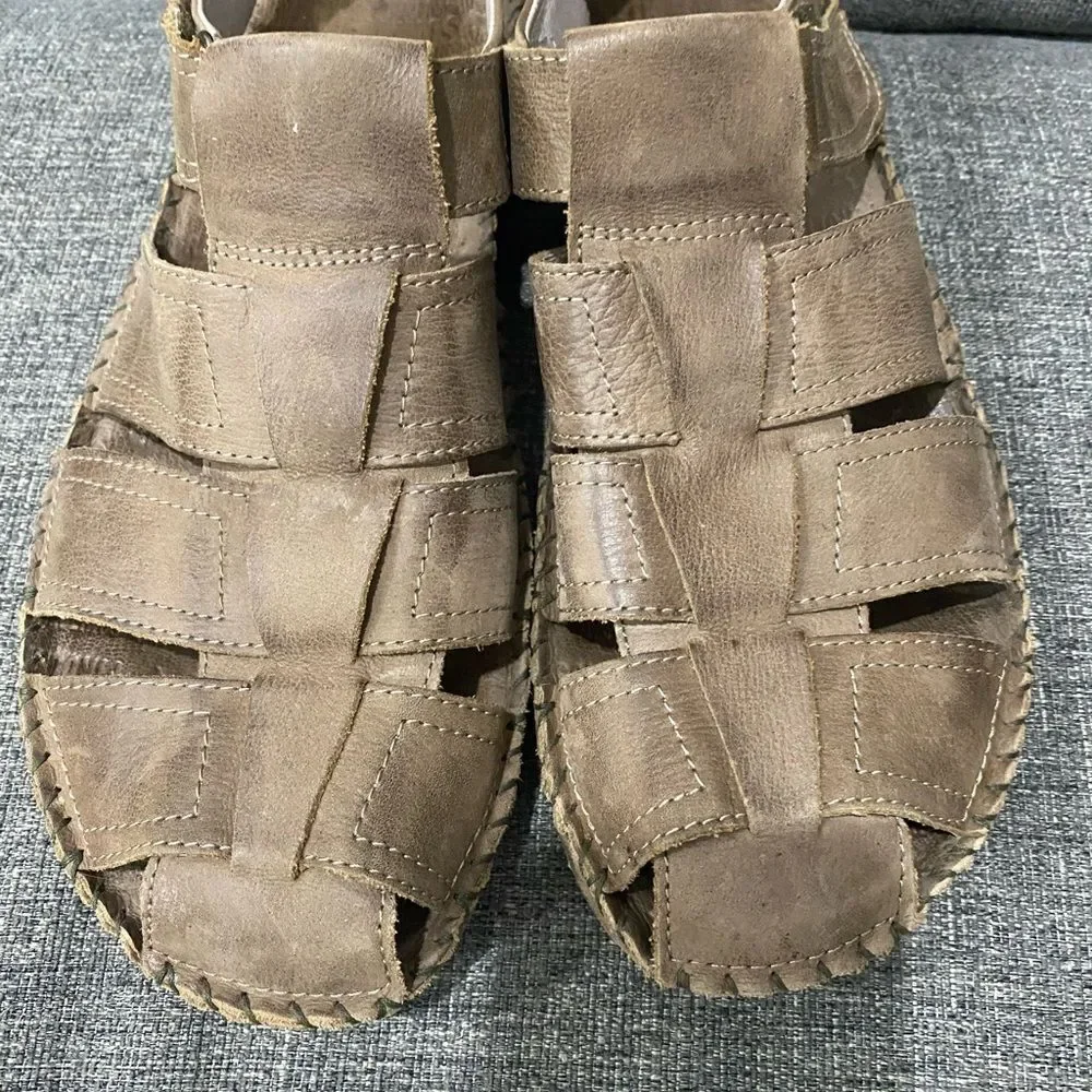 Pikolinos Tarifa Leather Sandals Men Size EU 45